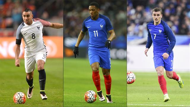 Pour vous, le trio Payet-Martial-Griezmann est l’attaque idéale des Bleus pour l’Euro