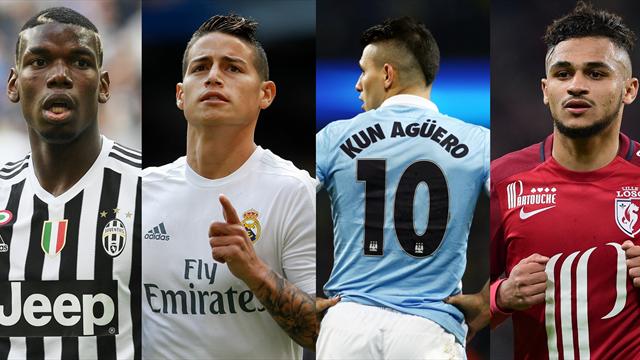 Associé à Pogba, James et Agüero, Boufal a gagné sa place parmi les grands