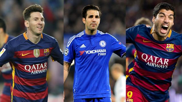 A défaut de compter sur Neymar, Messi et Suarez peuvent s’appuyer sur Fabregas