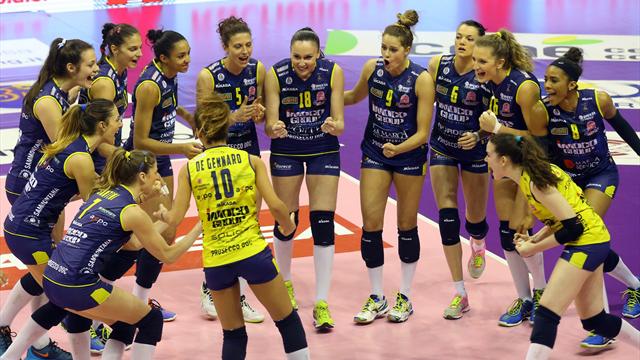 Conegliano in testa, attesa per Casalmaggiore: Novara asfalta Bergamo
