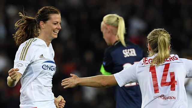 Lyon s’impose aussi à Paris avant de retrouver Wolfsburg en finale