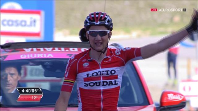 Wellens takes solo win on Giro sixth stage, Dumoulin extends GC lead Wellens takes solo win on Giro sixth stage, Dumoulin extends GC lead