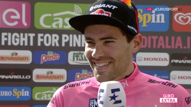 Dumoulin: It was a hard day, uncontrollable after the first climb Dumoulin: It was a hard day, uncontrollable after the first climb