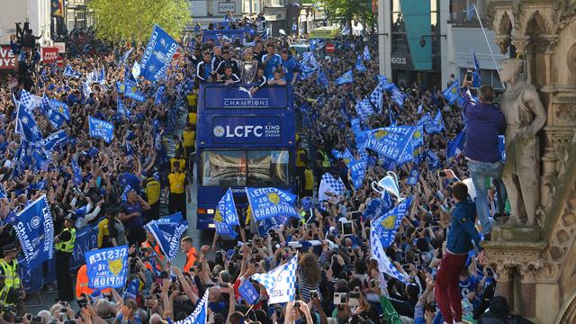 Marée humaine à Leicester pour fêter le titre