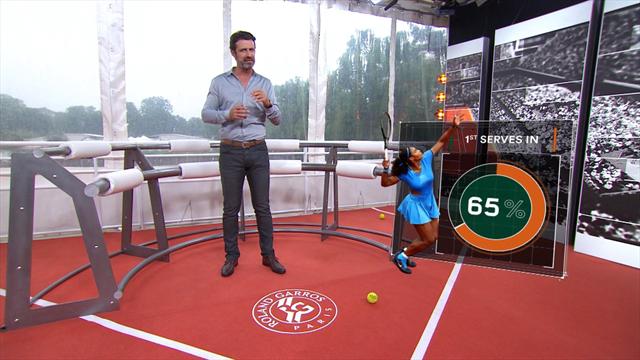 The Coach : La différence entre Serena et les autres ? L'agressivité The Coach : La différence entre Serena et les autres ? L'agressivité