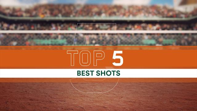 Le Top 5 de samedi : Lob, volée ou coups droits laser, cette finale a tenu ses promesses
