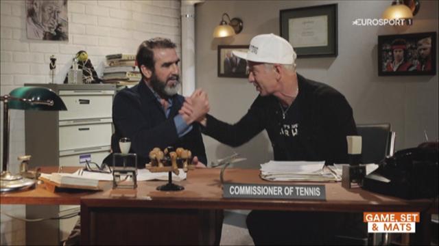 Le Commissioner McEnroe fait passer son entretien d’embauche à Cantona
