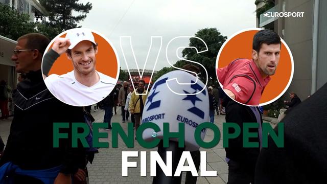 Djokovic- Murray: So tippen die Fans in Paris Djokovic- Murray: So tippen die Fans in Paris
