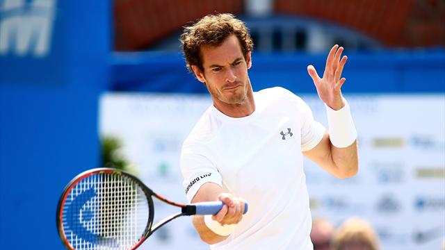 Murray ne se fait pas surprendre, mais Wawrinka…