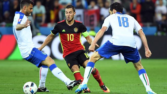 Hazard et De Bruyne, diables belges muselés
