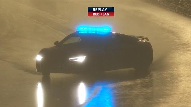 Safety car driver absolutely nails four-wheel drift, Mark Webber super-impressed Safety car driver absolutely nails four-wheel drift, Mark Webber super-impressed