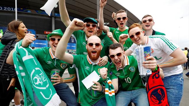 L’Europe tombe sous le charme des supporters irlandais