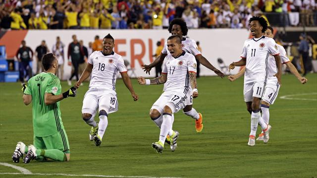 Colombia reach Copa America semi-finals after shootout win over Peru