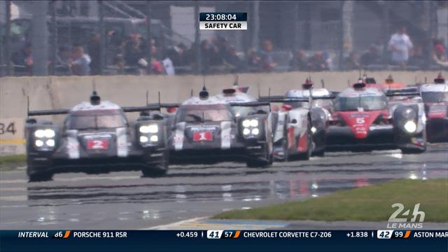 Porsche claim dramatic Le Mans win as Toyota fails on final lap Porsche claim dramatic Le Mans win as Toyota fails on final lap