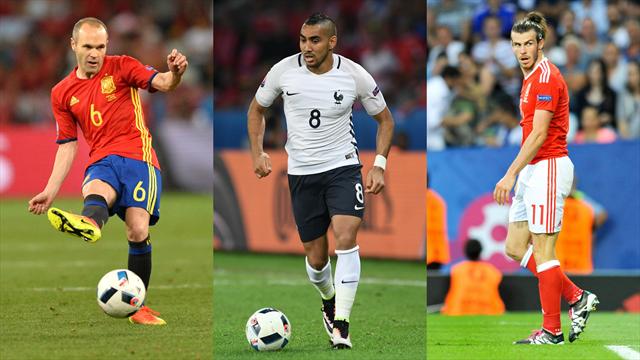 Payet, Bale, Iniesta : L’équipe-type du premier tour
