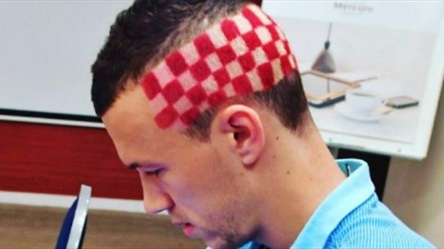 Pogba a de la concurrence : voici la coupe de cheveux très patriotique de Perisic