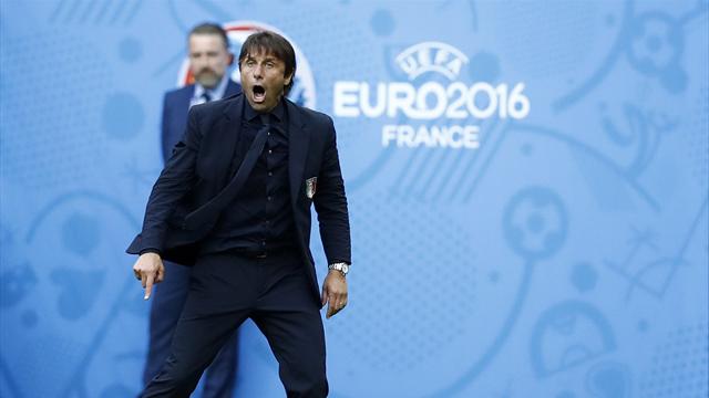 Entre son show et sa science tactique, Conte est la star de cet Euro