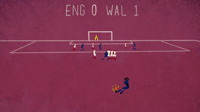 Tous les buts gallois de l’Euro croqués par Copa 90