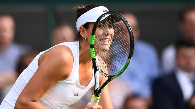 Le coup de la panne pour Muguruza, le coup de chance pour Radwanska