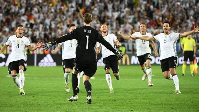 Et à la fin, aux tirs au but, c’est l’Allemagne qui gagne