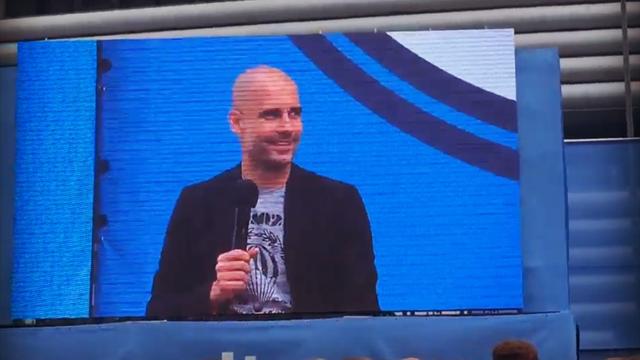 La réponse amusante de Guardiola à un supporter qui lui demande de recruter Messi à City