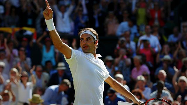 Seul devant ces dames, Federer s’élève un peu plus haut dans l’histoire