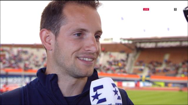 Lavillenie : "Peu importe que je saute 1 ou 3 fois, tant que j'ai mon ticket pour la finale" Lavillenie : "Peu importe que je saute 1 ou 3 fois, tant que j'ai mon ticket pour la finale"