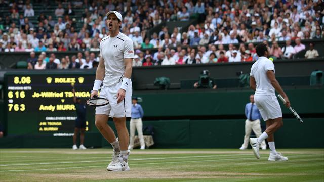 Tsonga a bousculé Murray, mais il n’a pas pu le renverser