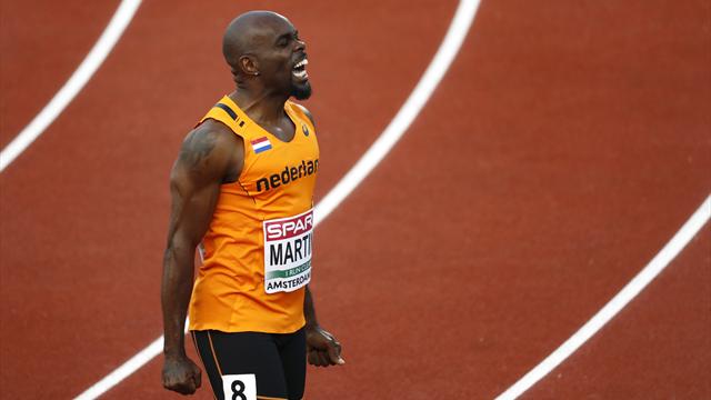 Martina réussit le doublé 100-200m avant d'être disqualifié
