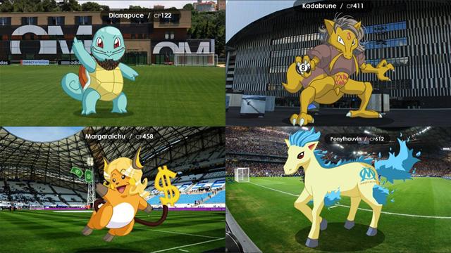 Margaraichu, Kadabrune… Voici les Pokémon de l’OM