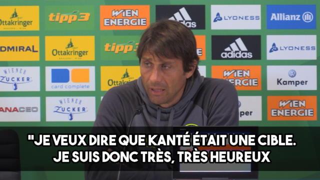 Conte : « J’aime les joueurs comme Kanté »
