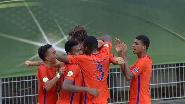 U19-EM: Van der Heijden schockt Deutschland per Kopf U19-EM: Van der Heijden schockt Deutschland per Kopf