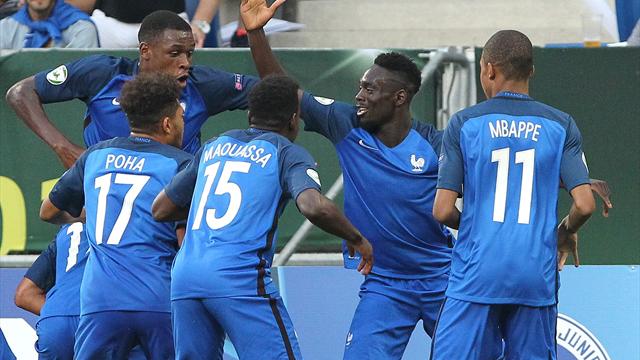 Frankreichs U19-Junioren zum dritten Mal Europameister