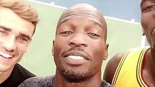 Griezmann et Pogba s’amusent à Miami avec Chad Johnson