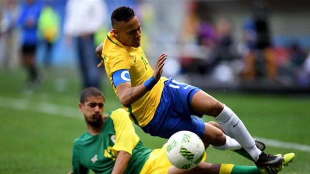 Le Brésil de Neymar commence « ses » Jeux par un échec