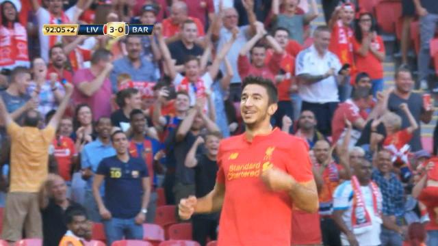 4-0 : Liverpool a donné une leçon au Barça de Messi et Suarez