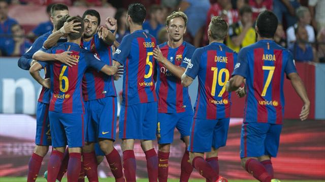 Le Barça a déjà une main sur son premier trophée de la saison
