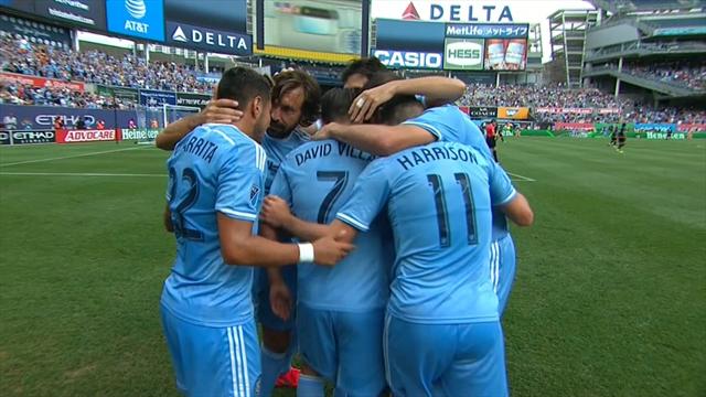 Pirlo à la baguette, Villa à la finition et New York s’offre Los Angeles