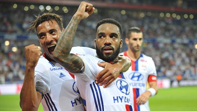 Pour vous, Lacazette est le meilleur joueur de la 2e journée de L1