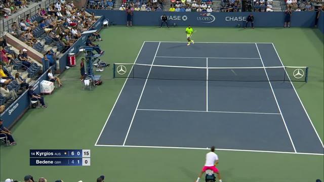 Quand Kyrgios se prend pour Monfils, ça fait des étincelles