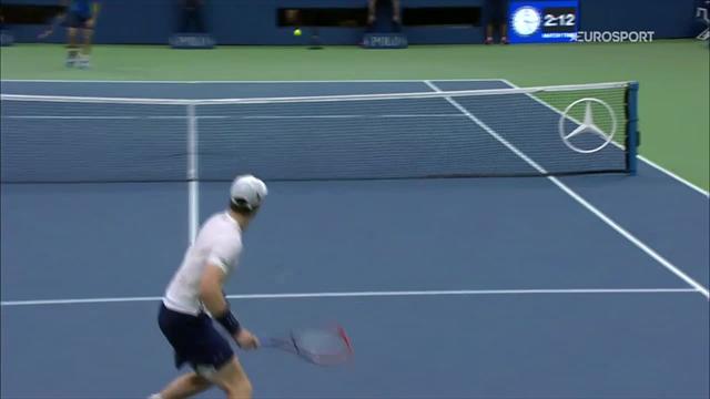 Murray a fait le show, Granollers n’était pas en reste : les 5 meilleurs points de leur match