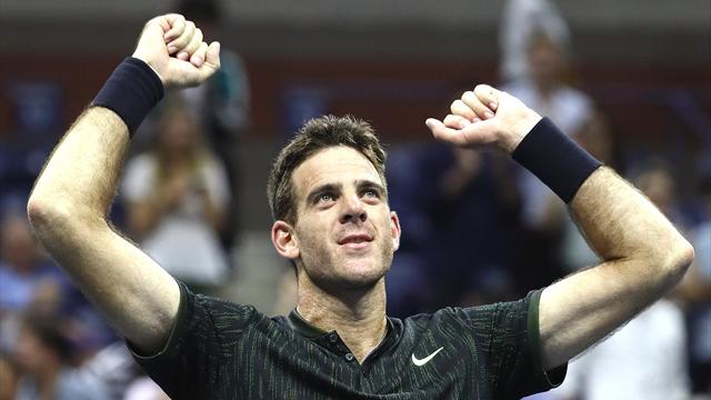 Del Potro a une nouvelle fois fait chavirer les spectateurs de Flushing Meadows