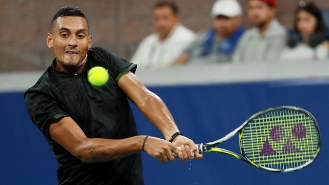 Kyrgios a saoulé son adversaire de coups gagnants pour filer au troisième tour