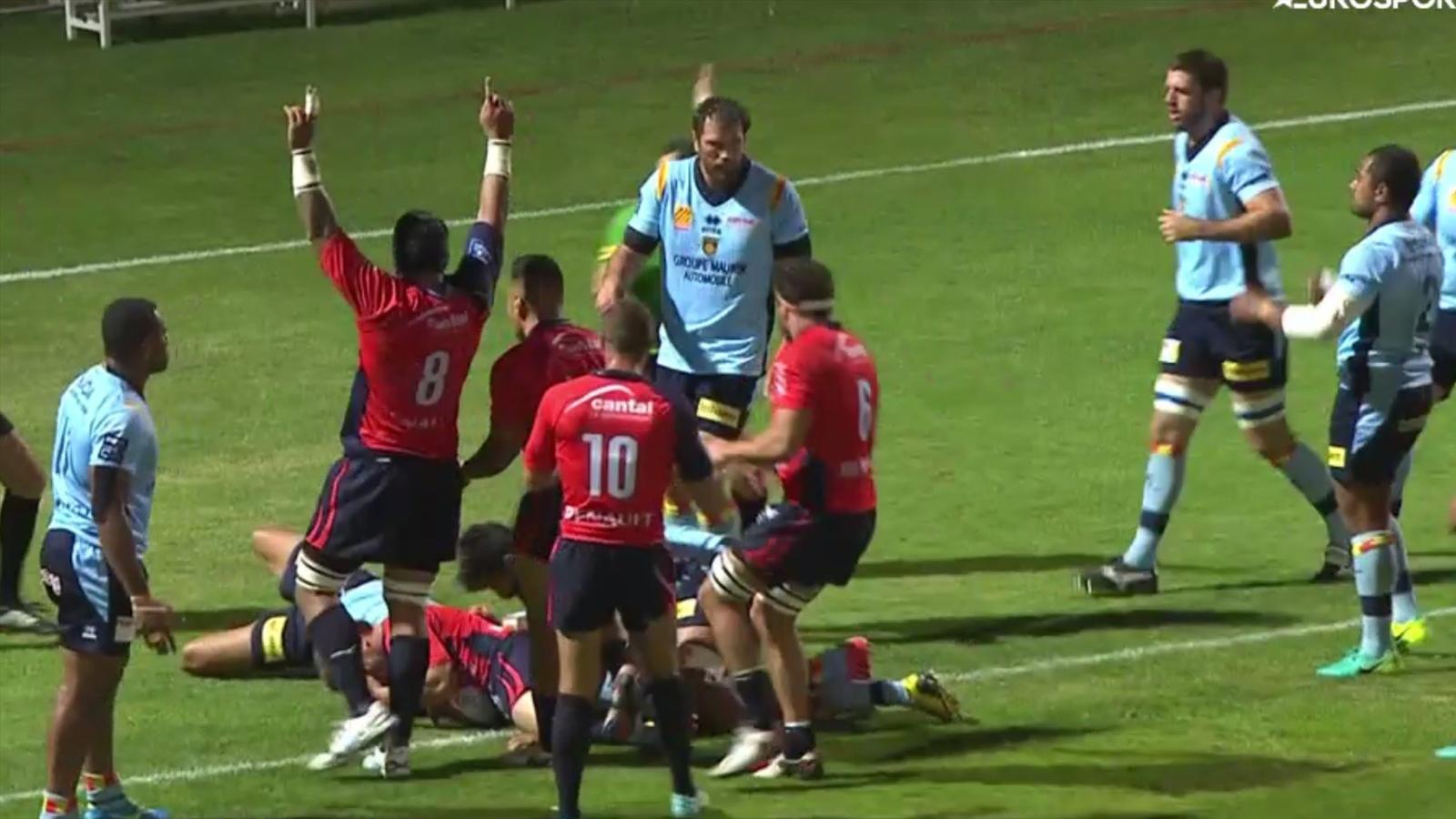 VIDEO - PRO D2 - Le résumé de Aurillac - Perpignan (42-13) - Rugbyrama.fr