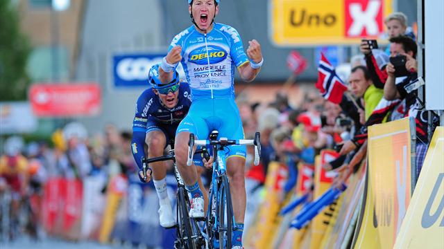 Tour of Oman, Soren Andersen vince la terza tappa, Hermans guida la generale