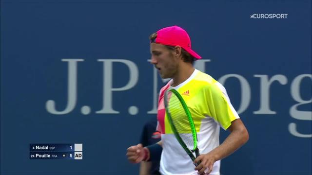 6-1 en 28 minutes : le 1er set de Pouille était parfait