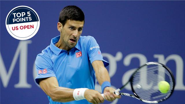 Le Top 5 des points de dimanche : Djokovic, Pouille et Monfils ont sorti leur baguette magique