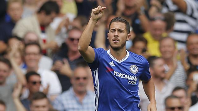 Chelsea's Hazard credits change in system for goal-scoring touch