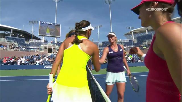 Impériales à la volée, Garcia et Mladenovic n’ont pas tremblé : Les temps forts de leur demi-finale