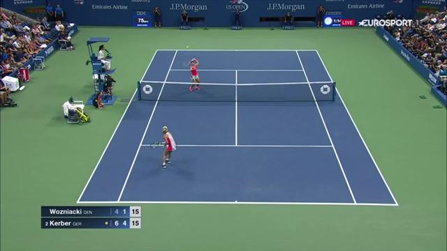 Le Top 10 des meilleurs coups de Kerber depuis le début de l’US Open